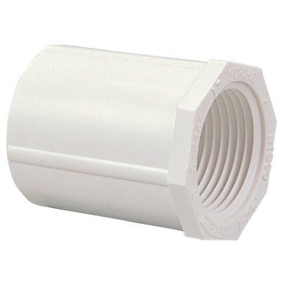 "Nibco" 435007 NIBCO 435 Series PVC Pipe Fitting, Adapter, Schedule 40, 3/4" Slip x NPT Female