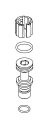 Kohler K1074277 SPOUT ADAPTER KIT  KALLISTA STERLING PRODUCTS 1044130