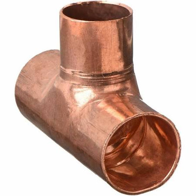 Nibco 611R121238 Nibco 611R121238NIBCO 1/2" x 1/2" x 3/8" C x C x C, Copper Tee