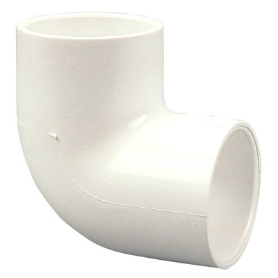 "Nibco" 406020 NIBCO 406 Series PVC Pipe Fitting, 90 Degree Elbow, Schedule 40, 2" Slip