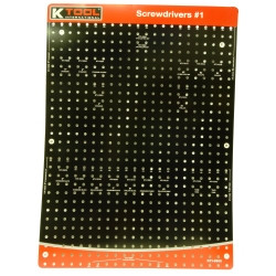 K Tool International KTIOL0809 OVERLAY FOR SCRWDRVR DISPLAY BOARD