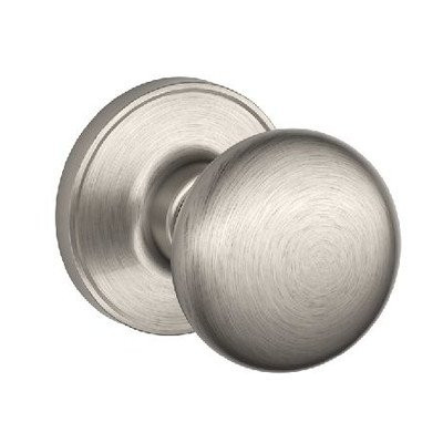 SCHLAGE 2479347 Dexter by J10STR619 Stratus Hall and Closet Knob, Satin Nickel