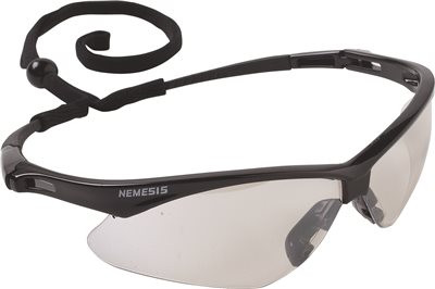 Kimberly Clark 295870 Safety eyewear with lightweight design. Includes one pair with neck cord. Manufacturer Part Number: KCC