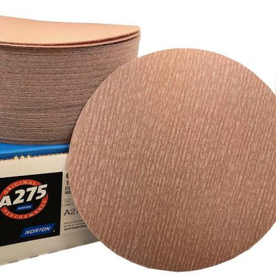 Norton NOR31552 6in Blank Speed-Grip Champagne Magnum Sanding SheetsP1000B Grit