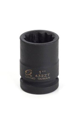 Sunex SUN432ZT 432zt 3/4-Inch Drive 1-Inch 12-Point Thin Wall Impact Socket