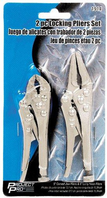 WILMAR WLM1914 Performance Tool (1914) 2-Piece Locking Pliers Set