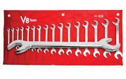 V-8 Tools V8T816 16 Piece Angle Wrench Combination Set-2pack