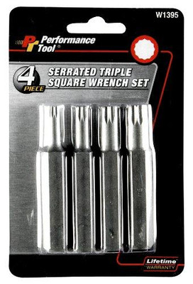 WILMAR WLMW1395 W1395 4-Piece Metric Bit Set