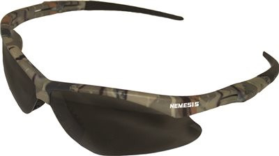 Kimberly Clark 295871 Safety Brand Nemesis Safety Glasses Lens Color: Smoke Anti-Fog Lens, Size: 1.695" H x 5.847" W x 3.169" D