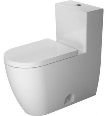 Duravit 2173010001  - One-piece toilet ME by STARCK white Dual flush, elongated, siphon jet