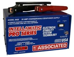 Associated ASO9425 Equipment 9425 Intellamatic III 12V 20 Amp Portable Charger