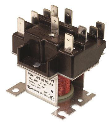 WHITE-RODGERS 661382 White-Rodgers 90-112 Transformer Relay Fan Control RBM Type 91 Relay Z