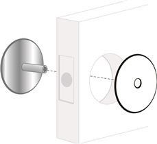 PRO-LOK 3565191 2-5/8 IN. HOLE COVER