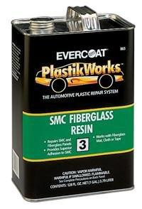 Fibre Glass-Evercoat FIB864 Fibre Glass-Evercoat () SMC Fiberglass Resin - Quart