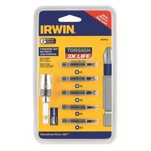 Sanford HAN3057023 Vise Grip Tools 3057023 Torsion Bit Set, 6-Piece