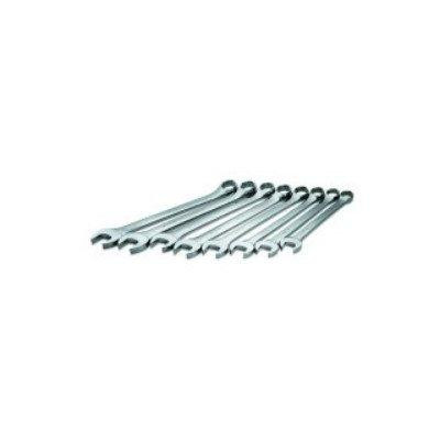 SK Hand Tool SKT86048 SK 86048 SuperKrome 8 Piece 12 Point 1-1/6-Inch to 1-1/2-Inch Combination Wrench Set