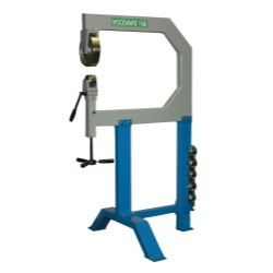 Woodward Fab HECWFEW-2 28" THROAT ENGLISH WHEEL WITH 6 ANVILS