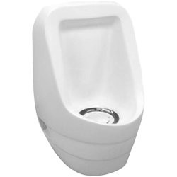 Sloan S1004000 WES-4000 Waterless Urinal - White, 22-5/8" x 15-3/8" x 14"
