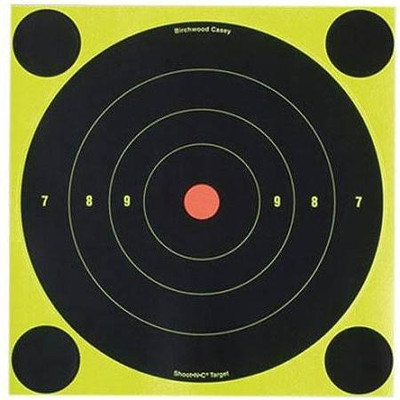 Birchwood Casey BIR34825 Birchwood Shoot -N-C Self Adhesive Bull's Eye (30) (8 inches)