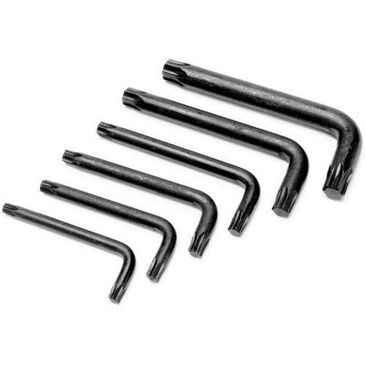 WILMAR WLMW1319 Performance Tool W1319 L-Shape Star Driver Set, 6-Piece