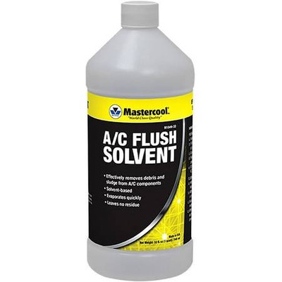 Mastercool MSC91049-32 91049-32 Black/Yellow A/C Flush Solvent (32 oz)