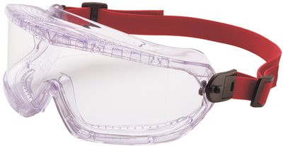 Honeywell 294287 UVEX by  V-Maxx Safety Goggle Direct Vent, Elastic Headband, Clear Lens with Fog-Ban Anti-Fog Coating
