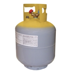 Mastercool MSC66010 50lb DOT tank without float and 1/2" acme