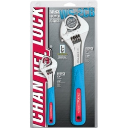 Channellock CHAWS-2CB 2-Piece Code Blue Set: 806Wcb, 810Wcb.