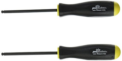 Bondhus BND10610 3/16" Ball End Screwdriver with ProGuard Finish, 3.7", 2-Piece.