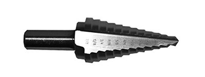 Century Drill & Tool CDT27203 Century 27203 High Speed Steel Step Drill, 12 Steps.