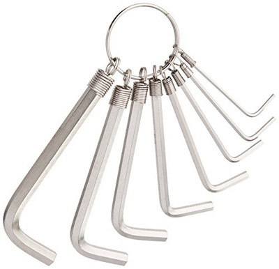 WILMAR WLMW1109C Performance Tool 8-Piece SAE Hex Key Wrench Set