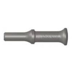 Ajax Tool Works AJXA1600 Pneumatic Bit, Smoothing Hammer, 1" Diameter Head, .498 Shank Turn Type. Length 3".
