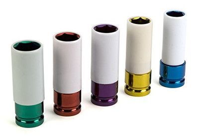 WILMAR WLMW32902 Performance Tool 5-piece 1/2 inch Impact Drive Thin Wall Impact Sockets