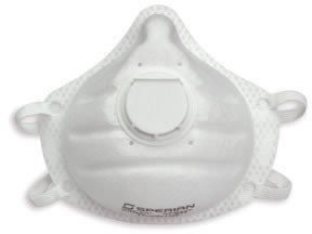 Uvex UVXRWS-54007 Honeywell SAF-T-Fit Plus Disposable Sanding & Insulation N95 Respirator Mask with Exhalation Valve, Professional Grade, Box of 10 (RWS-54006)