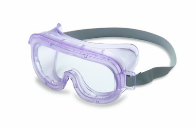 Uvex UVXS350 Classic Safety Goggles, Clear Body, Clear treme Anti-Fog Lens, Hood Indirect Vent