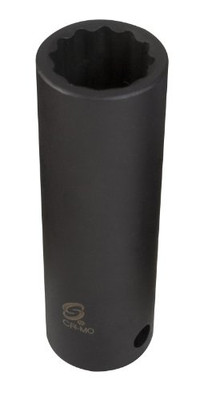 Sunex SUN267219 1/2-Inch Drive 19-mm 12-Point Deep Impact Socket