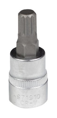 Sunex SUN971910 3/8" Dr. 10mm Triple Square Bit Socket