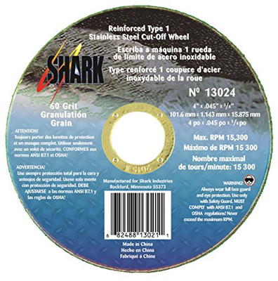 Shark Industries Ltd SRK13023 4.5" Type 1 .045