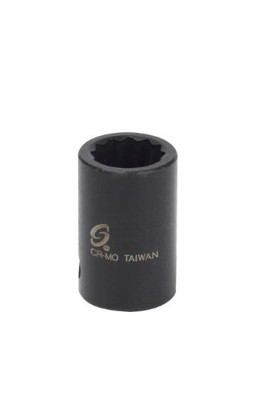 Sunex SUN310MZ 3/8-Inch Drive 10-Mm 12-Point Metric Standard Impact Socket