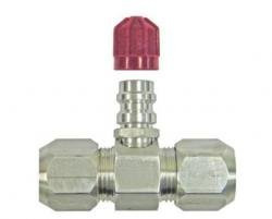 S.U.R. and R Auto Parts SRRAC438H 3/8" HIGH SIDE SERVICE PORT (SRR-)
