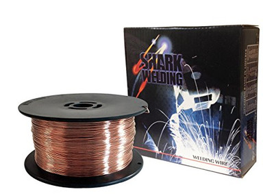 Shark Industries Ltd SRK12001 Shark Welding Mild Steel Mig Wire ER70-S6 .023 -11 lbs. Spool