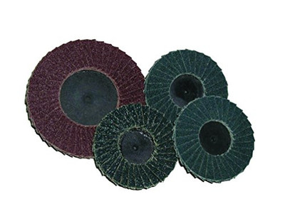 Shark Industries Ltd SRK73752 Shark 2-Inch Aluminum Rolock Mini Flap Disc, Grit-40, 5-Pack