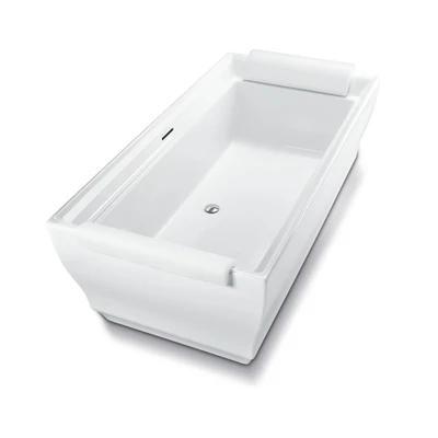 Toto ABF626N#01DCP  Acrylic Freestanding Aimes, Large, Cotton/Polished Chrome