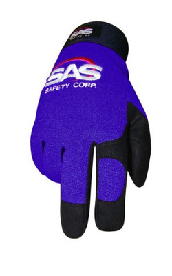 SAS Safety SAS6664 Mechanic's Pro Tool Safety Gloves, Blue, X-Large