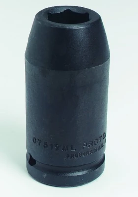 Proto PRO7414H Proto J 1/2-Inch Drive Impact Socket, 7/16-Inch, 6 Point