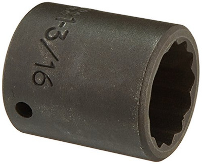 Proto PRO7438 Proto J 1/2-Inch Drive Impact Socket, 1-3/16-Inch, 12 Point