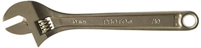 Proto PRO710 Proto J Satin Adjustable Wrench, 10-Inch