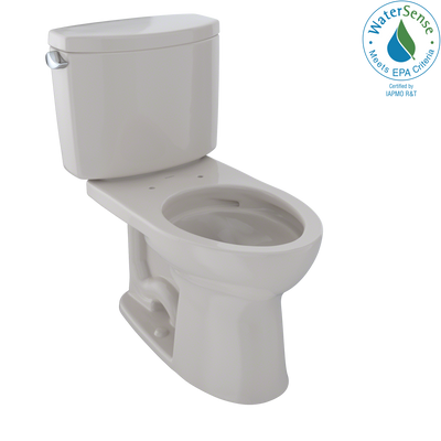 Toto CST454CEFG#12 DRAKE II 2PC ELONG BOWL & TANK CST454CEFG#12 Toilet Finish: Sedona Beige Feature