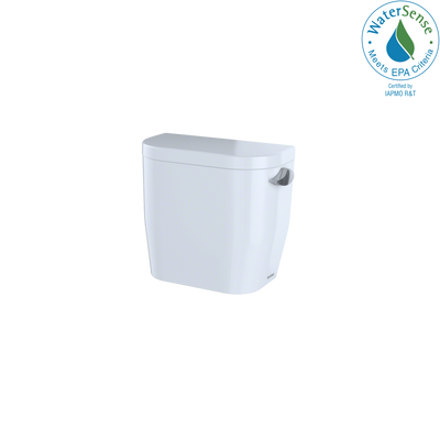 Toto ST243ER#01  Entrada Commercial Tank and Cover with Right Hand Trip Lever, Cotton White