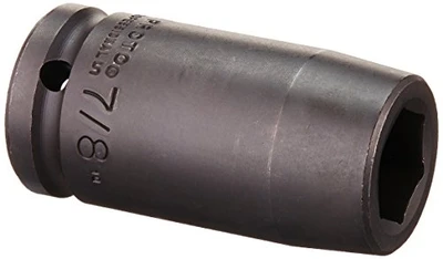 Proto PRO07514L Proto J 6 Point 3/4" Drive Deep Impact Socket, 7/8"